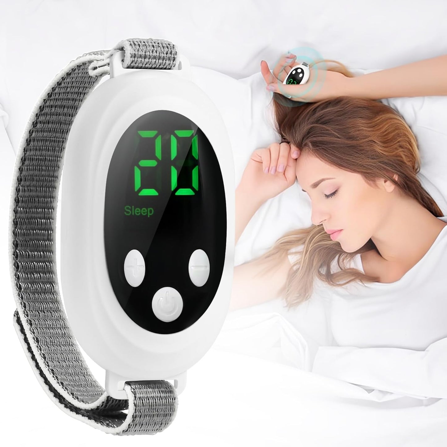 Electroestimulador muscular para la mano - Combate el insomnio y relaja tu cuerpo para dormir mejor