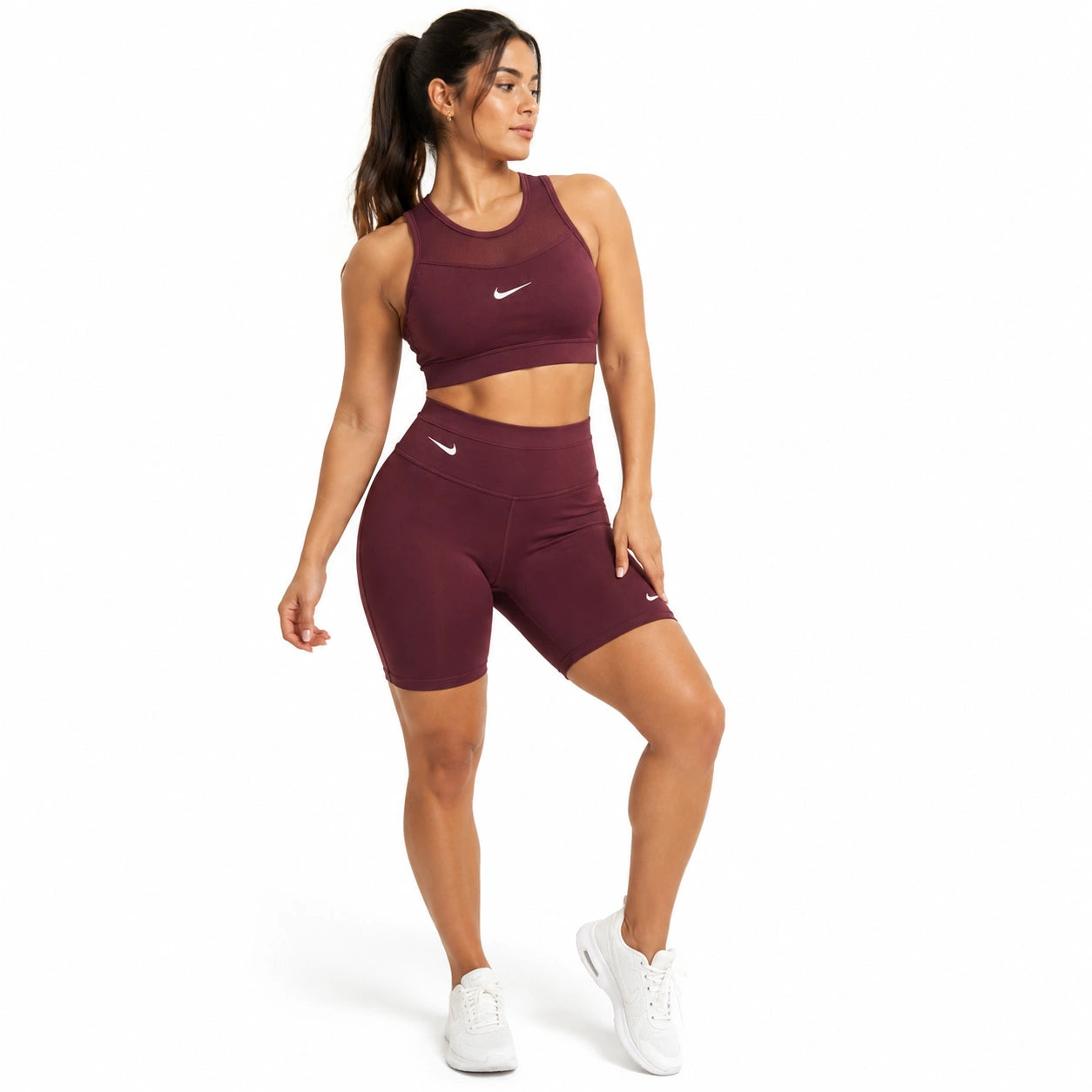 Conjunto deportivo top + leggins corto - Elástico, cómodo y de alta calidad para entrenar