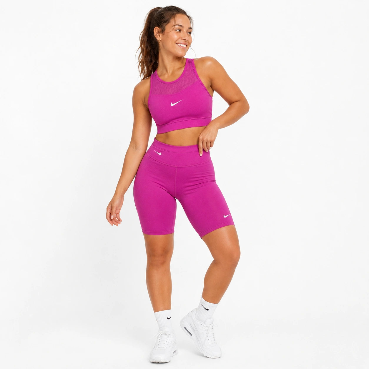 Conjunto deportivo top + leggins corto - Elástico, cómodo y de alta calidad para entrenar