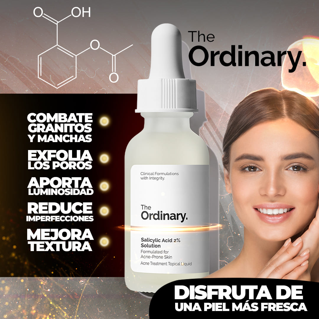 Kit completo Renacer Facial de The Ordinary® - Niacinamida + Ácido Hialurónico + Ácido Salicílico