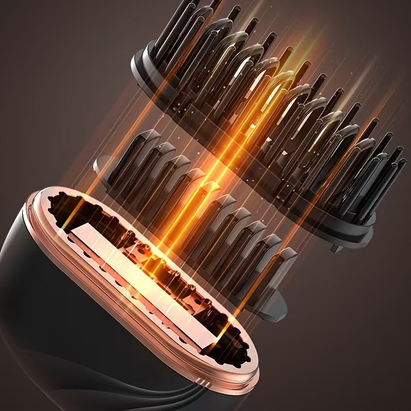 Mini planchita en forma de peine - Mantén tu cabello liso y arreglado siempre (Calienta hasta 200°C)