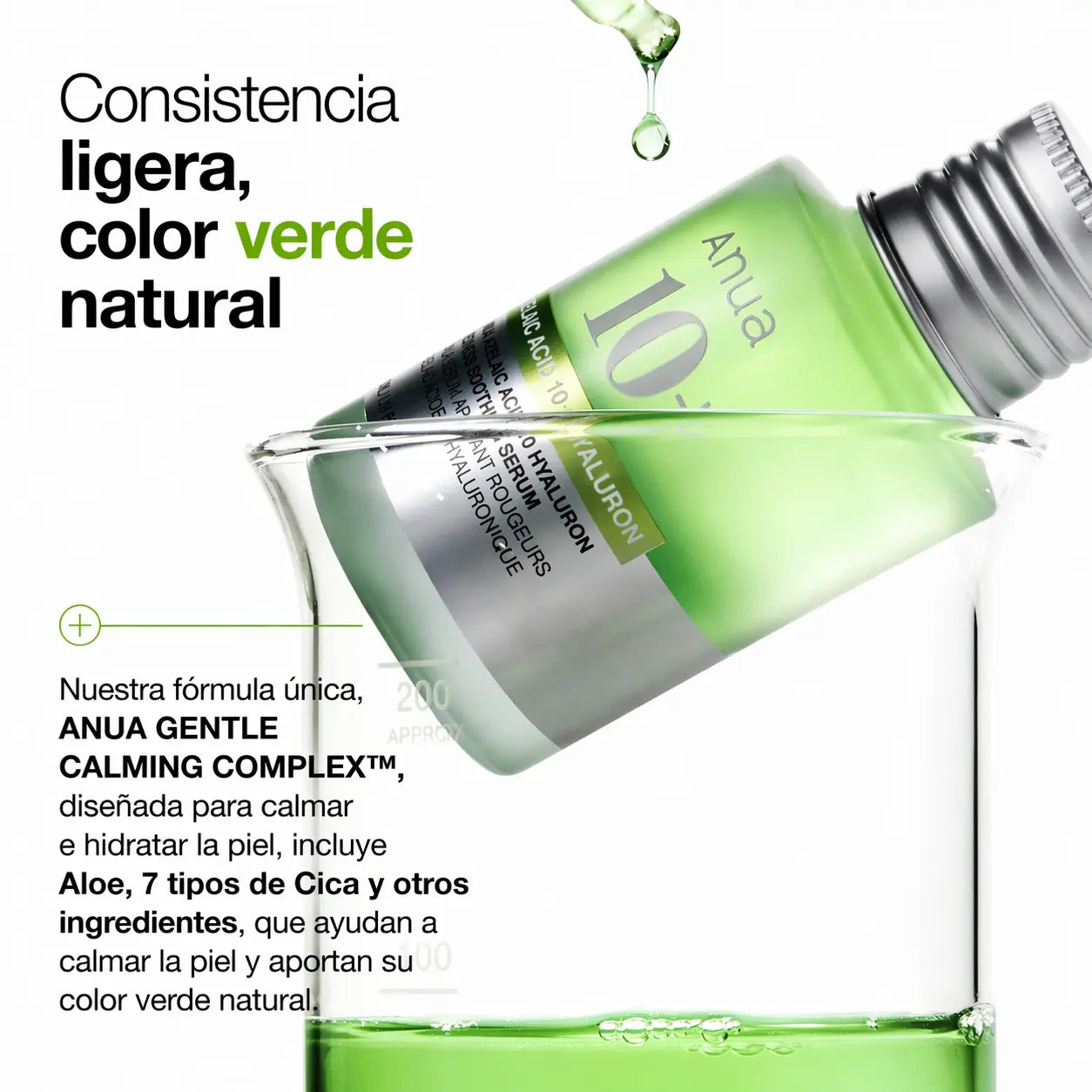 Anua® Ácido Azelaico 10% de 30ml - Disminuye las rojeces en tu piel causadas por irritación y post-acné